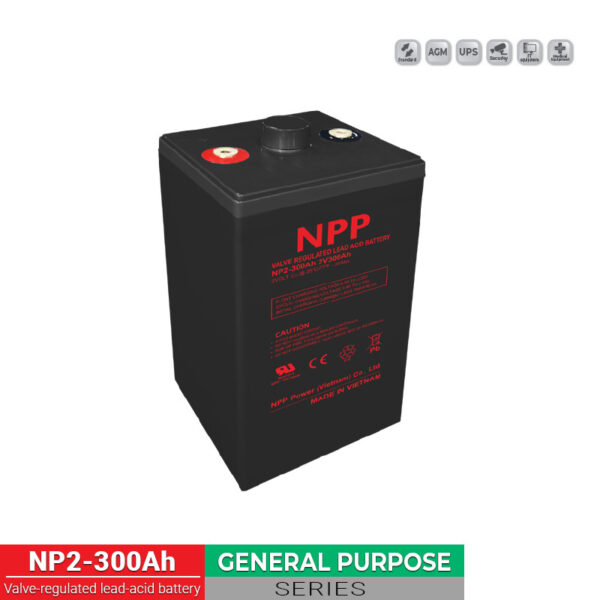 Ắc quy NPP 2V-300Ah