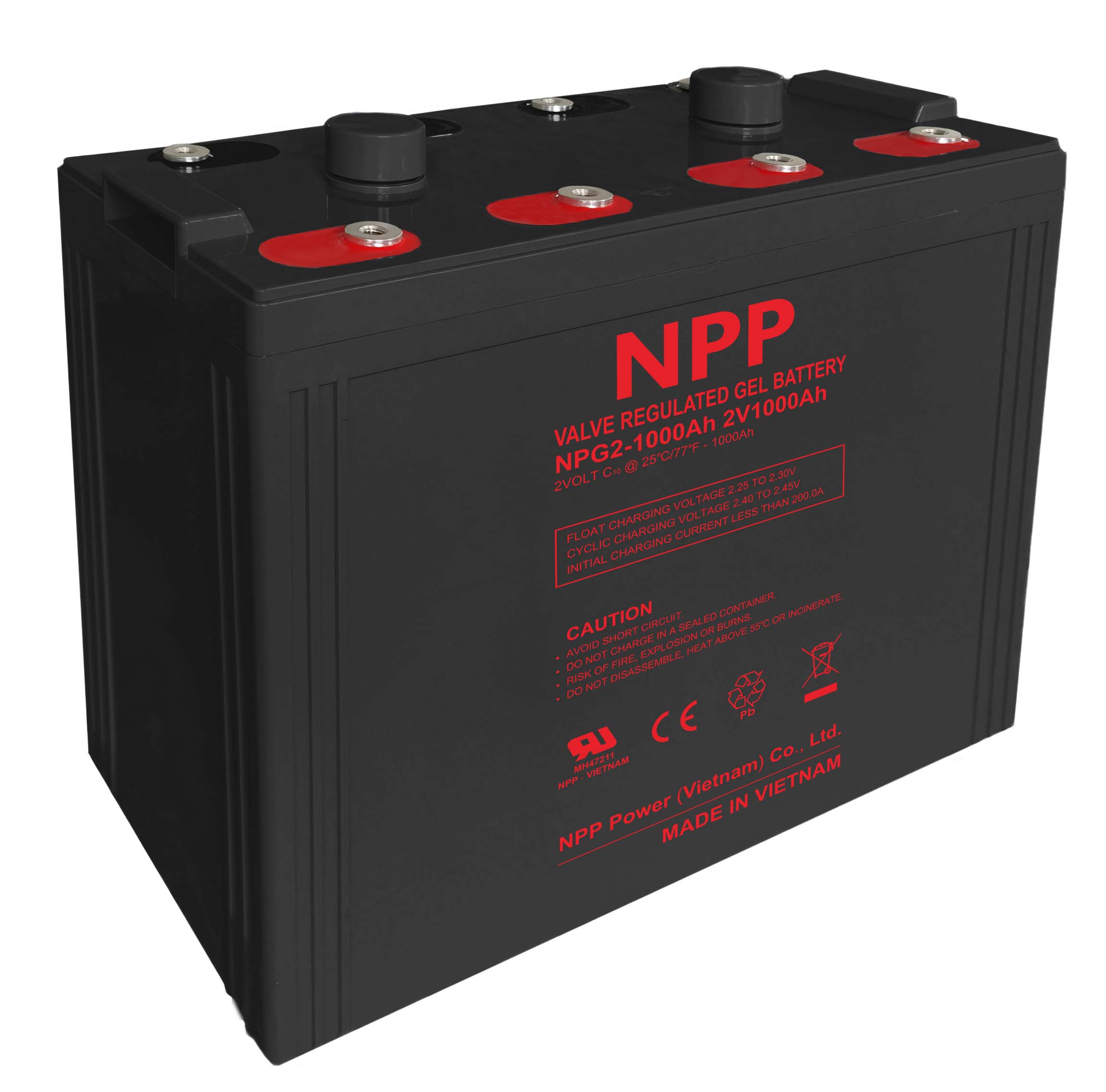 Ắc quy 2V-1000Ah - NPG2-1000Ah